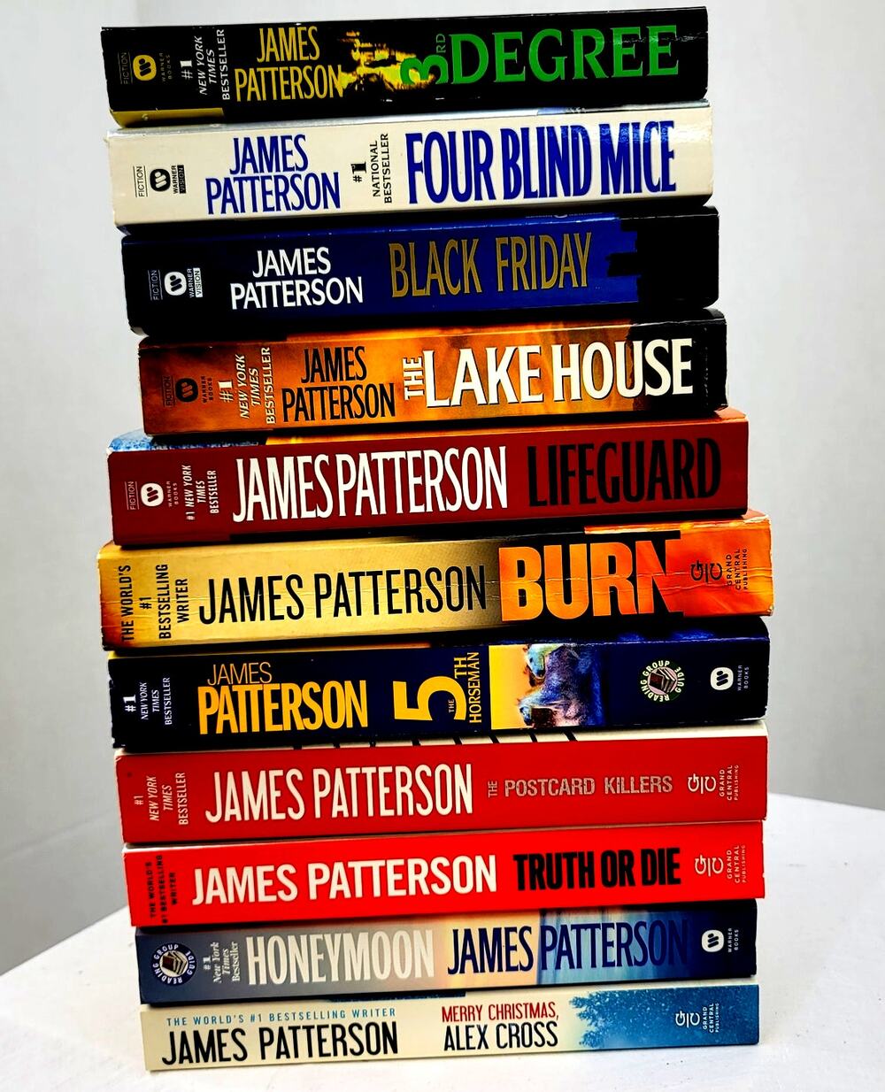 11 James Patterson Worlds Best Selling Thriller Novels #1 New York Times USA
